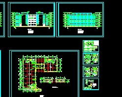 现代厂房建筑全套施工图免费下载 建筑装修图